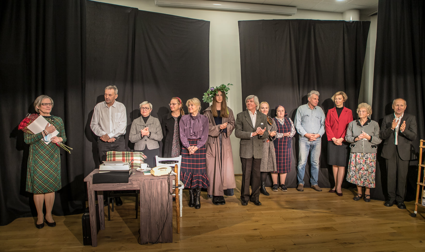 Teatro gerbėjus Jurbarke ir Smalininkuose sukvietė teatro meno šventė „Senjorai ir jaunystė“